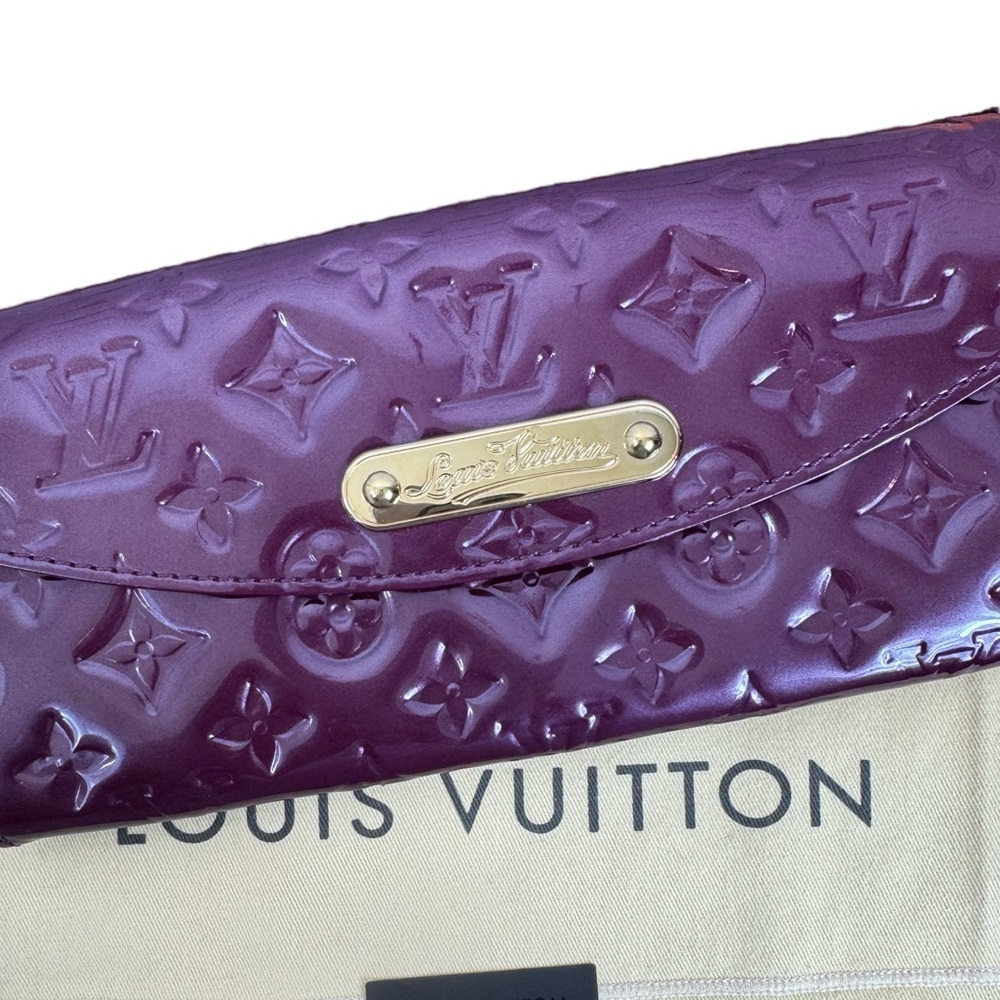 Louis Vuitton Sunset Boulevard in Amarante Vernis Leather - Picture 4 of 16